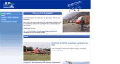 Desktop Screenshot of km-aviation.com